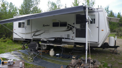 Why you shouldn't level your RV on wood or concrete blocks