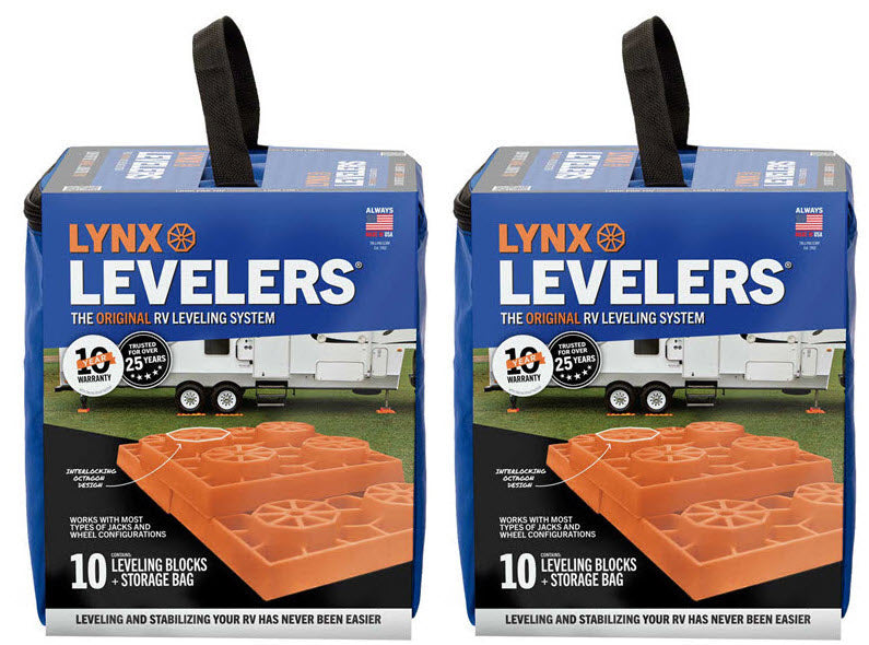 Lynx Rv Lynx Levelers 10 Pack | RV Leveling Blocks | RV Leveling System – Tri-Lynx
